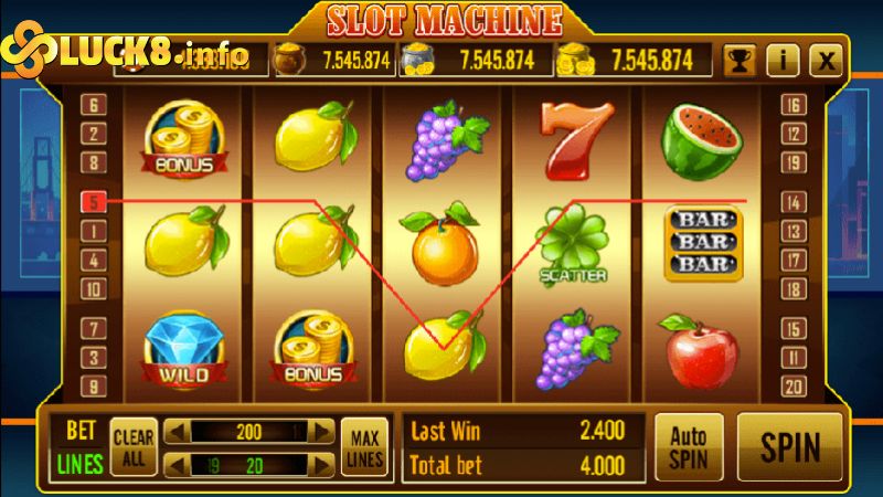 Slot Game tại Luck8 cung cấp hơn 500 tựa game hấp dẫn